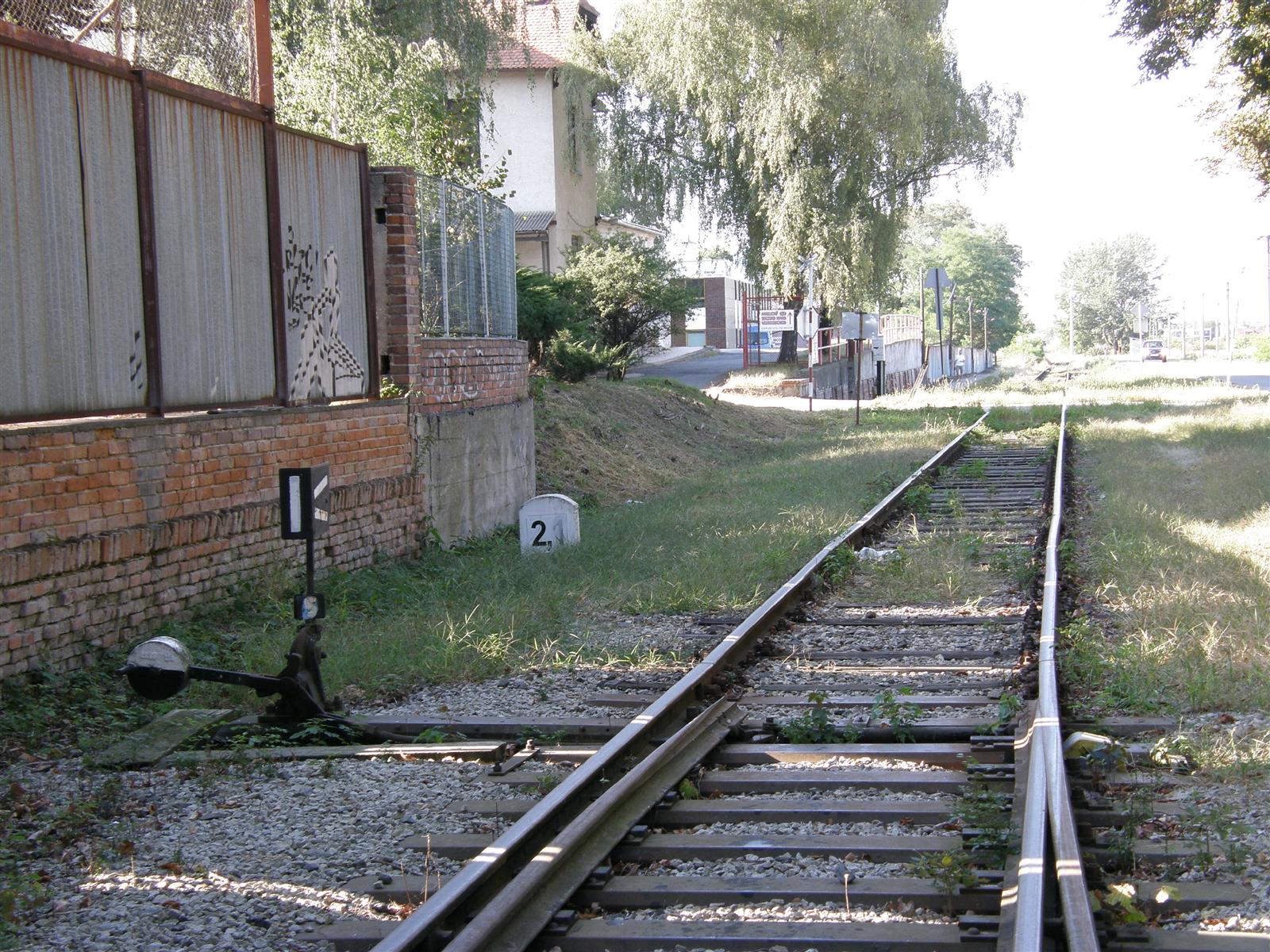 krátka zastávka v žst. Poštorná