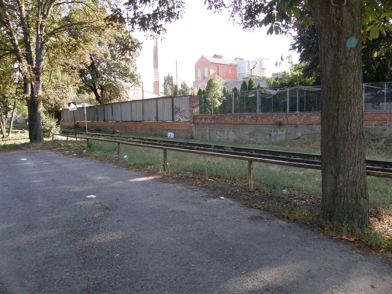 krátka zastávka v žst. Poštorná